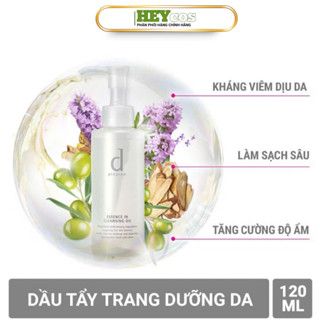  Dầu tẩy trang dưỡng da Essence Cleansing Oil d program 120ml 