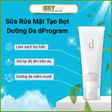  Sữa rửa mặt tạo bọt dưỡng da Essence Cleansing Foam d program 120g 