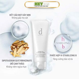  Sữa rửa mặt tạo bọt dưỡng da Essence Cleansing Foam d program 120g 
