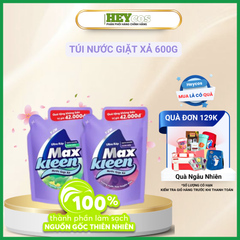 [HOẢ TỐC] Túi Nước Giặt Xả Maxkleen 600G