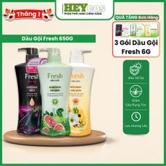 Dầu Gội Fresh Ngừa rụng tóc/Suôn mượt/Mềm mượt 650 gram| HEYCOS