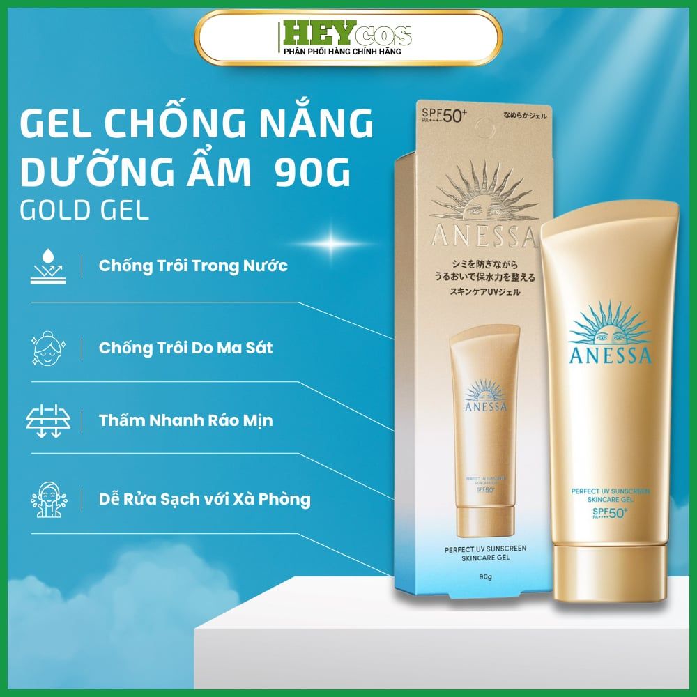[CHÍNH HÃNG] Gel chống nắng Anessa Perfect UV Sunscreen Skincare Gel 90g_14585