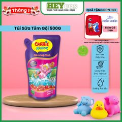 Túi Sữa Tắm Gội Carrie Junior Hương Cherry 500G