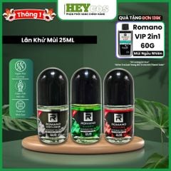 Lăn Khử Mùi Romano 25ml | HEYCOS