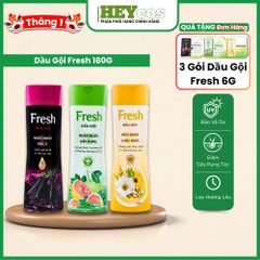 Dầu gội Fresh Suôn mượt óng ả & Ngăn ngừa gãy rụng 180 gram/chai