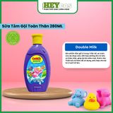  Chai Sữa Tắm Gội cho bé Carrie Junior 280g 