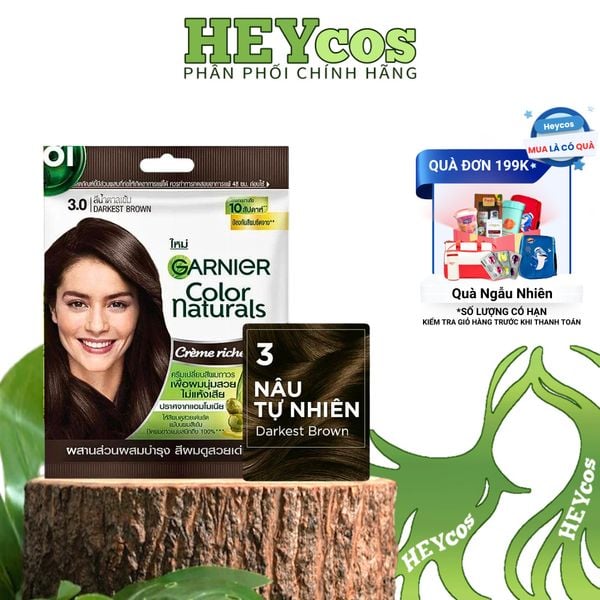  [CHÍNH HÃNG] Kem Nhuộm Tóc Garnier Color Naturals Ultra Colors – Gói Tự Nhuộm Tóc Tại Nhà 