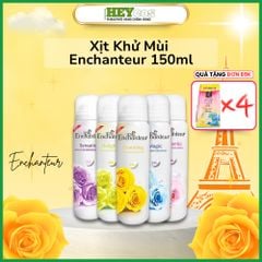 [TẶNG DẦU GỘI] Xịt khử mùi Enchanteur Charming/Delightful/Romantic 150ml |HEYCOS