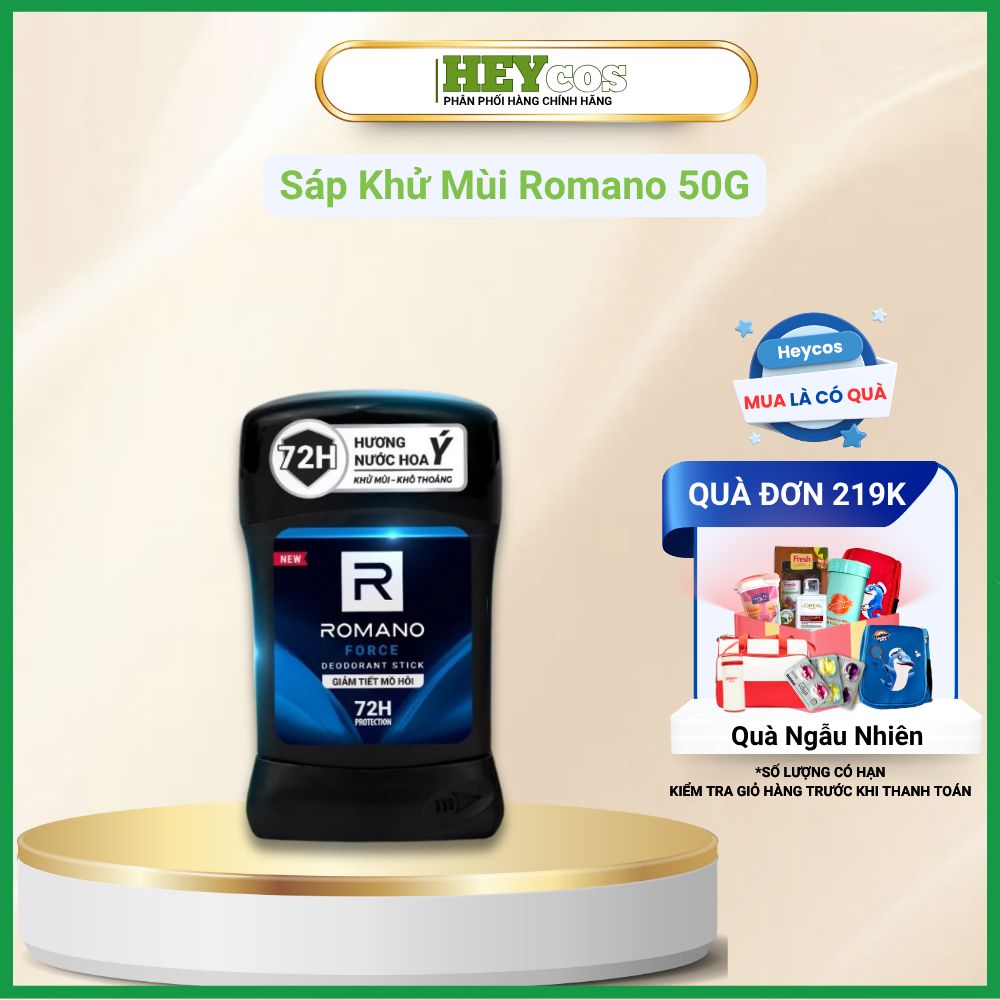  Sáp ngăn mùi cho nam Romano 50g 