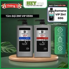 Tắm gội Romano cao cấp VIP PASSION/VIP VISION/VIP IMPRESS 650g | HEYCOS