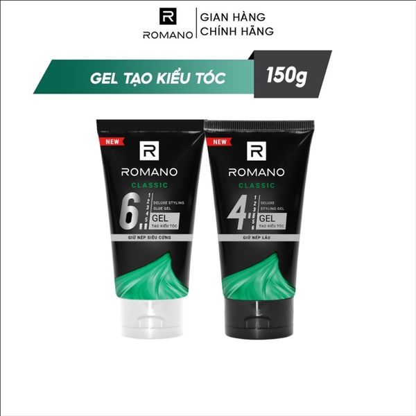  Gel vuốt tóc Romano Classic 150g | HEYCOS 
