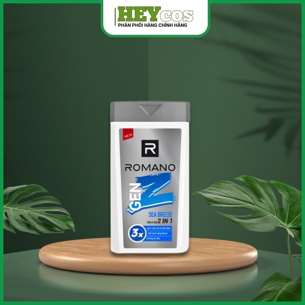 Tắm gội Romano Gen Z 150g Hương Sea Breeze| HEYCOS