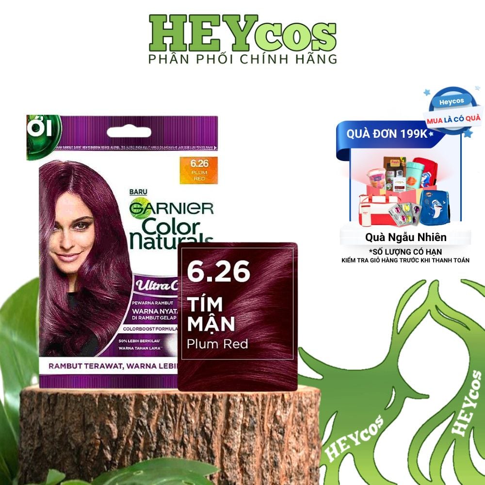  [CHÍNH HÃNG] Kem Nhuộm Tóc Garnier Color Naturals Ultra Colors – Gói Tự Nhuộm Tóc Tại Nhà 