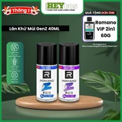 [SẢN PHẨM MỚI] Lăn Khử Mùi Ngăn Vệt Ố Vàng Romano Gen Z 40ml