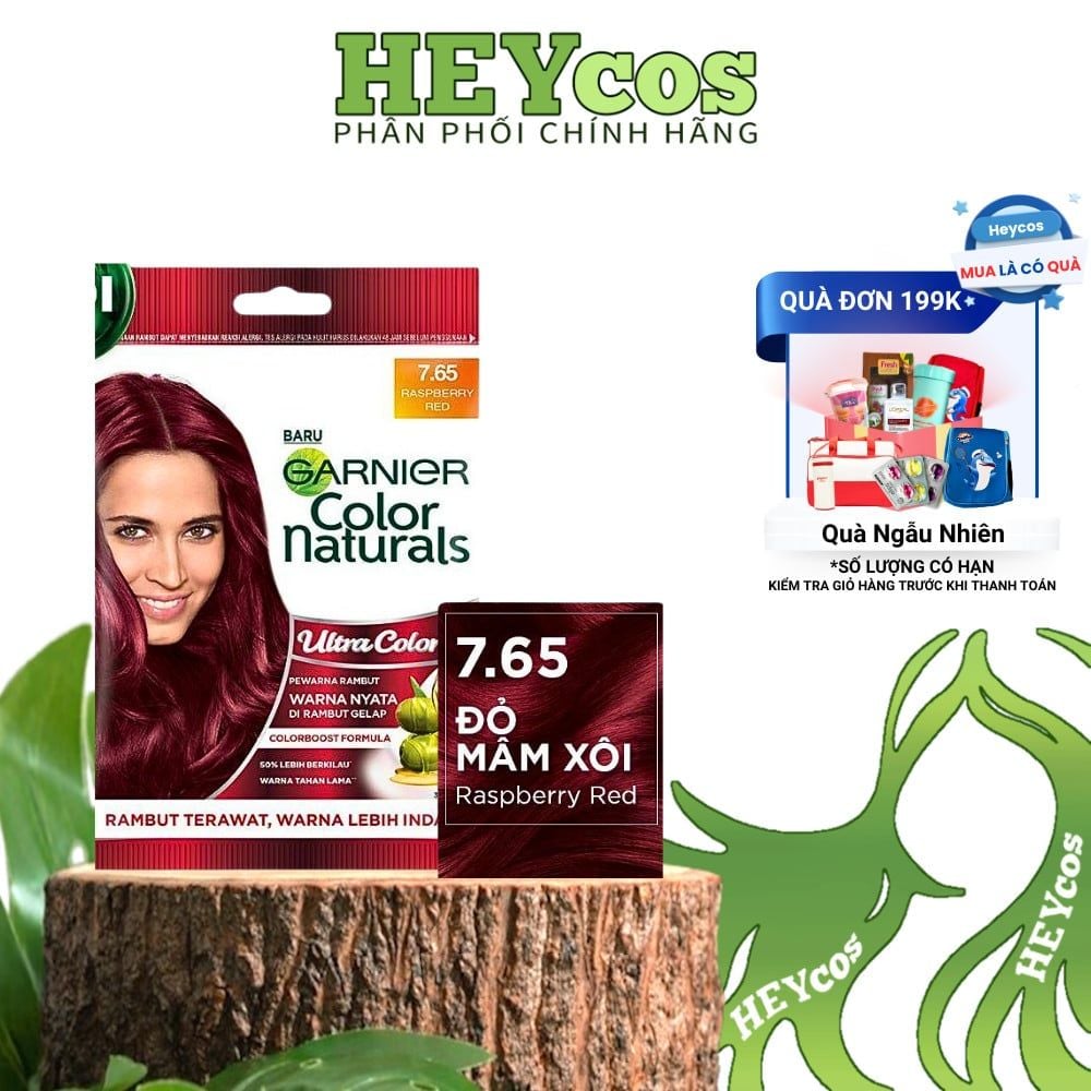  [CHÍNH HÃNG] Kem Nhuộm Tóc Garnier Color Naturals Ultra Colors – Gói Tự Nhuộm Tóc Tại Nhà 