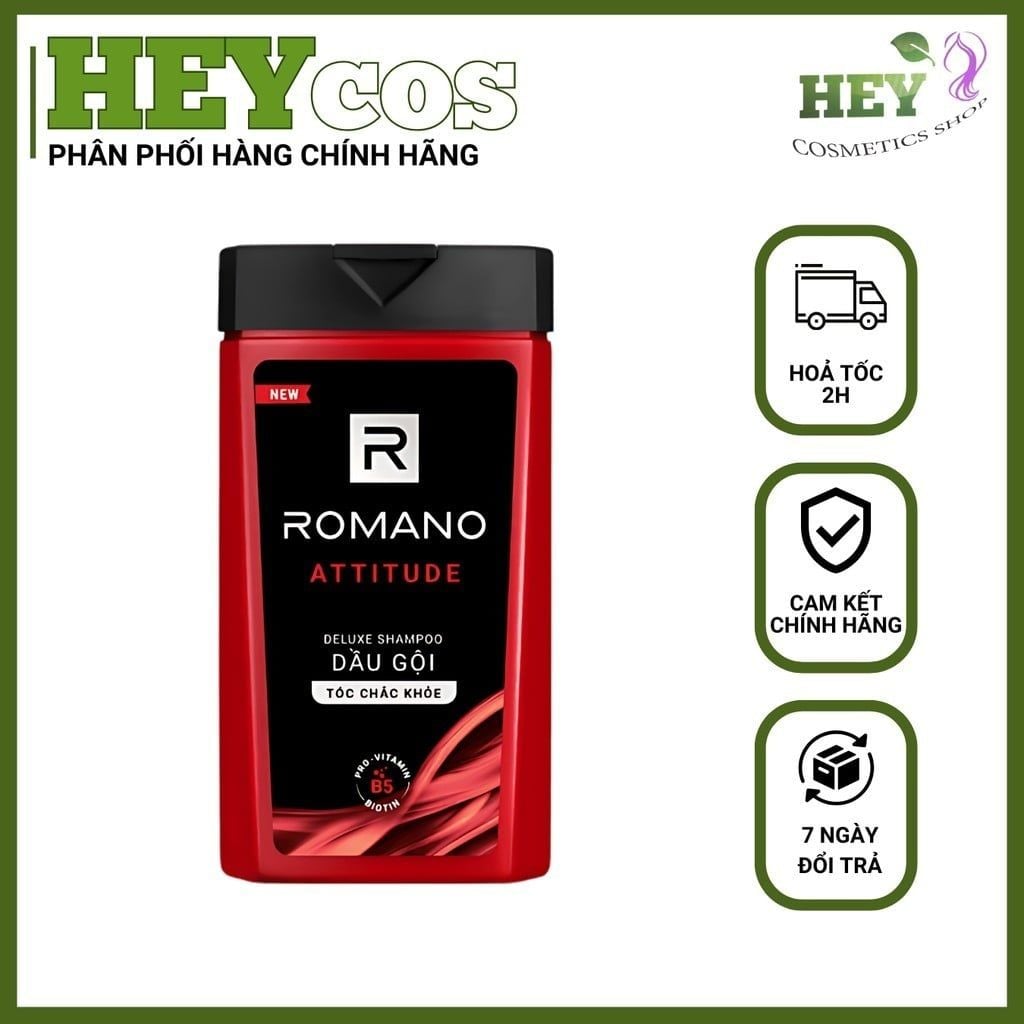  Dầu Gội Romano Hương Nước Hoa 380g 