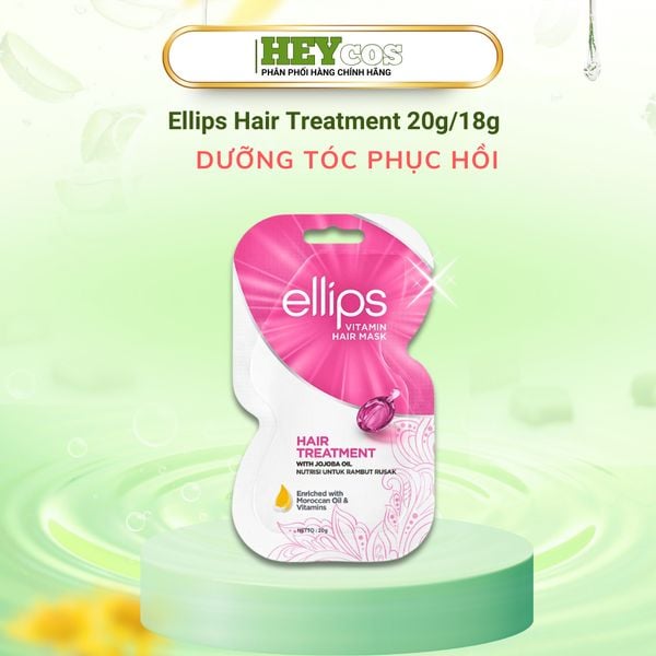  [CHÍNH HÃNG] Kem Ủ Tóc Ellips Vitamin Hair Mask with Pro-Keratin Complex (18g, 20g) 