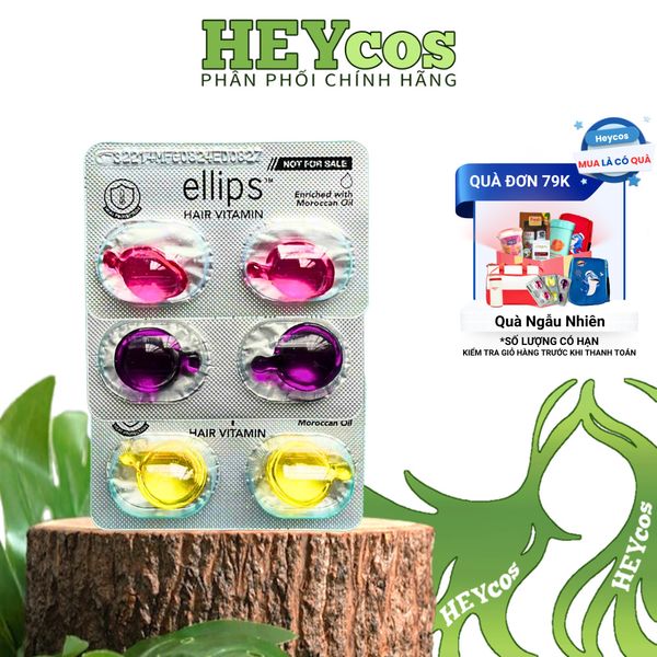  [CHÍNH HÃNG] Ellips Vitamin Dưỡng Tóc 2 Viên 