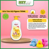  Sữa Tắm Gội Pigeon 700ml Mẫu Mới Cho Bé | HEYCOS 