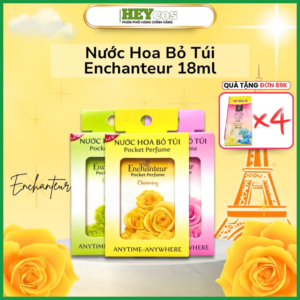 Nước Hoa Bỏ Túi Enchanteur 18ml - Siêu Tiện Lợi | HEYCOS