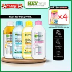 Nước Tẩy Trang làm sạch sâu dịu nhẹ cho mọi loại da - Garnier Micellar Cleansing Water 400ml|HEYCOS