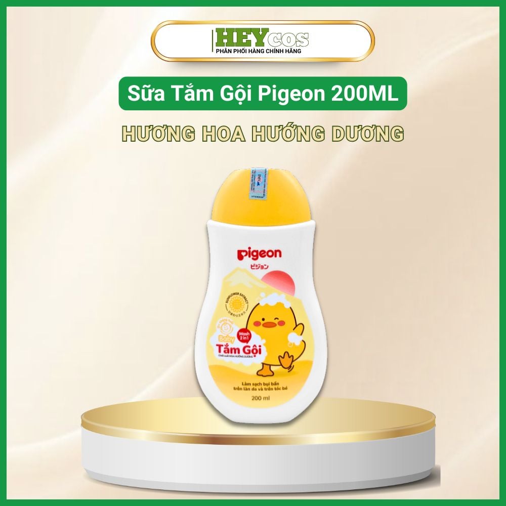  Combo 2 Sữa Tắm Gội Pigeon 200ml/chai 