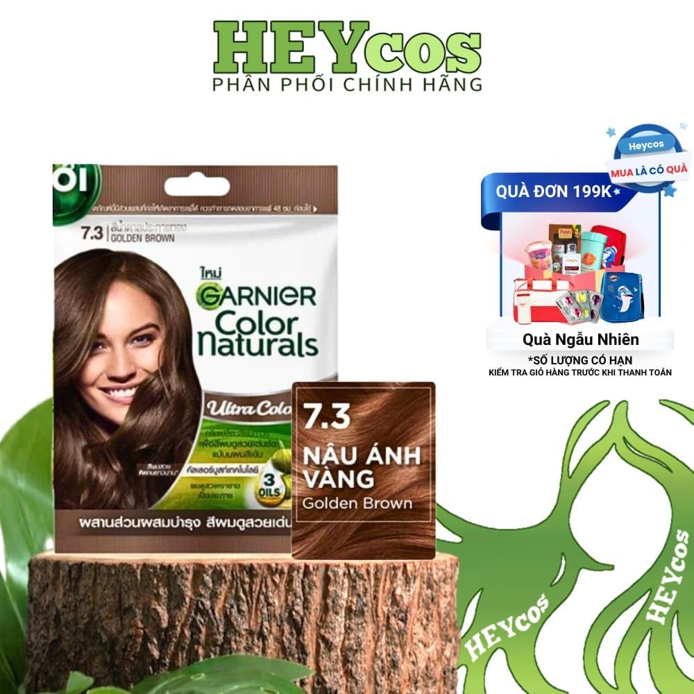  [CHÍNH HÃNG] Kem Nhuộm Tóc Garnier Color Naturals Ultra Colors – Gói Tự Nhuộm Tóc Tại Nhà 