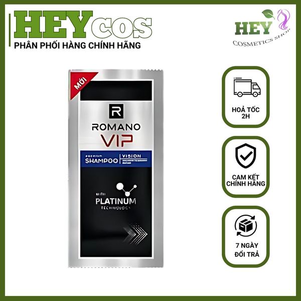  Dây Dầu Gội Romano 12 gói/14 gói |HEYCOS 