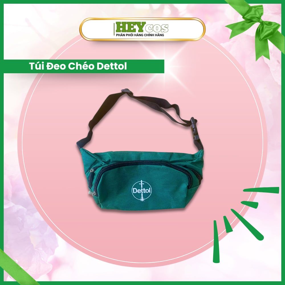 [QUÀ TẶNG] TÚI ĐEO CHÉO, TÚI BAO TỬ DETTOL
