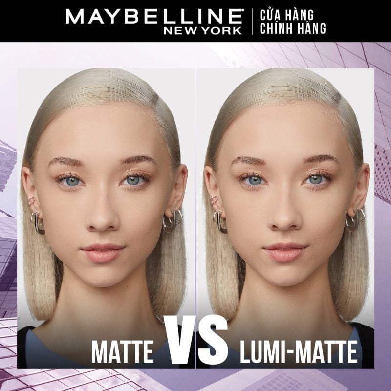  Kem Nền Bắt Sáng Superstay Lumi Matte 30H Che Phủ Siêu Nhẹ Mặt Maybelline New York 35ml 
