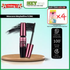 Mascara Dài Mi và Cong Mi Maybelline New York Hyper Curl Waterproof Chuốt Mi Đen 9.2ml | HEYCOS