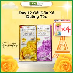 Dây 12 gói dầu xả dưỡng tóc Enchanteur siêu mềm mượt 6g/gói| HEYCOS
