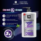  Dầu Gội & Tắm Gội Romano Gen Z 610g 