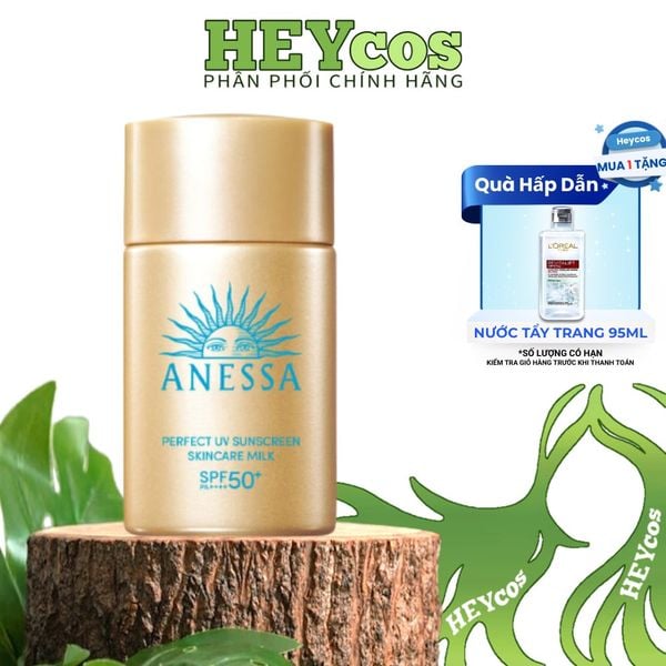  Sữa Chống Nắng ANESSA Perfect UV Dưỡng Da Kiềm Dầu SPF50+/ PA++++ 20ml 