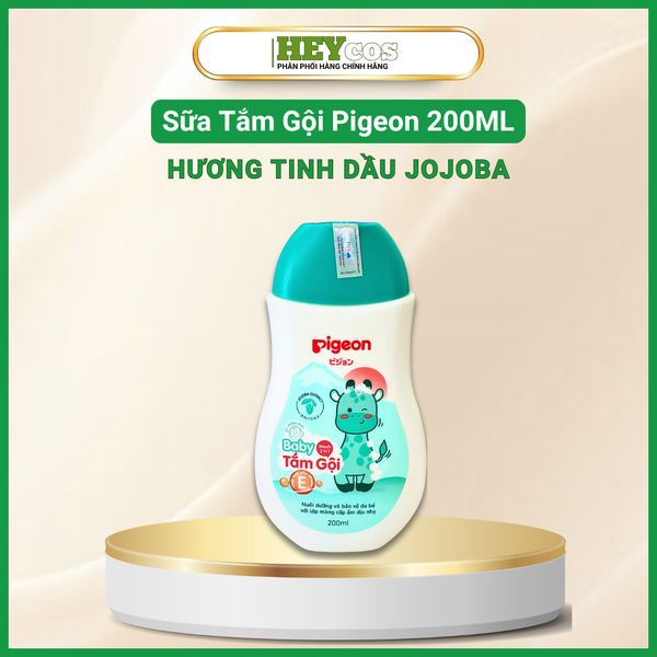  Combo 2 Sữa Tắm Gội Pigeon 200ml/chai 