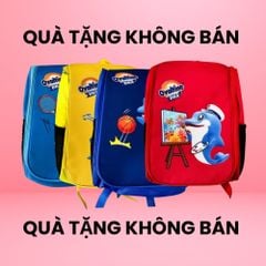 [QUÀ TẶNG KHÔNG BÁN] Balo Cá Heo Cho Bé Đựng Dụng Cụ Học Tập