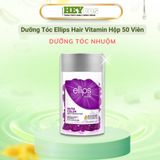  [TẶNG 2 VIÊN SERUM] (Hộp 50 Viên) Serum Dưỡng Tóc Ellips Hair Vitamin 
