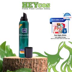 [HOẢ TỐC] Keo Xịt Tóc Romano Classic Styling Mousse 175g