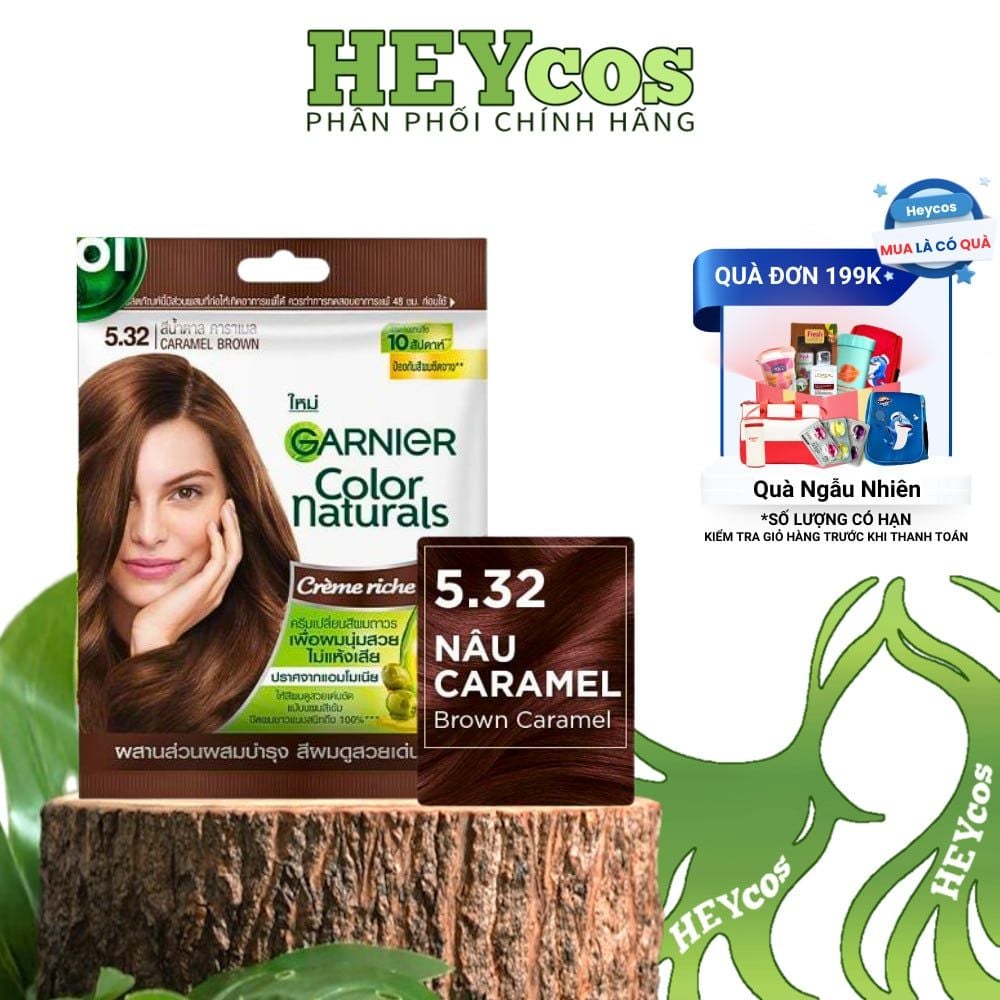  [CHÍNH HÃNG] Kem Nhuộm Tóc Garnier Color Naturals Ultra Colors – Gói Tự Nhuộm Tóc Tại Nhà 