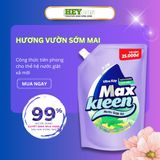  Túi Nước Giặt Xả MaxKleen Hương Vườn Sớm Mai/Hoa Huyền Diệu/Hoa Nắng 2,4kg |HEYCOS 