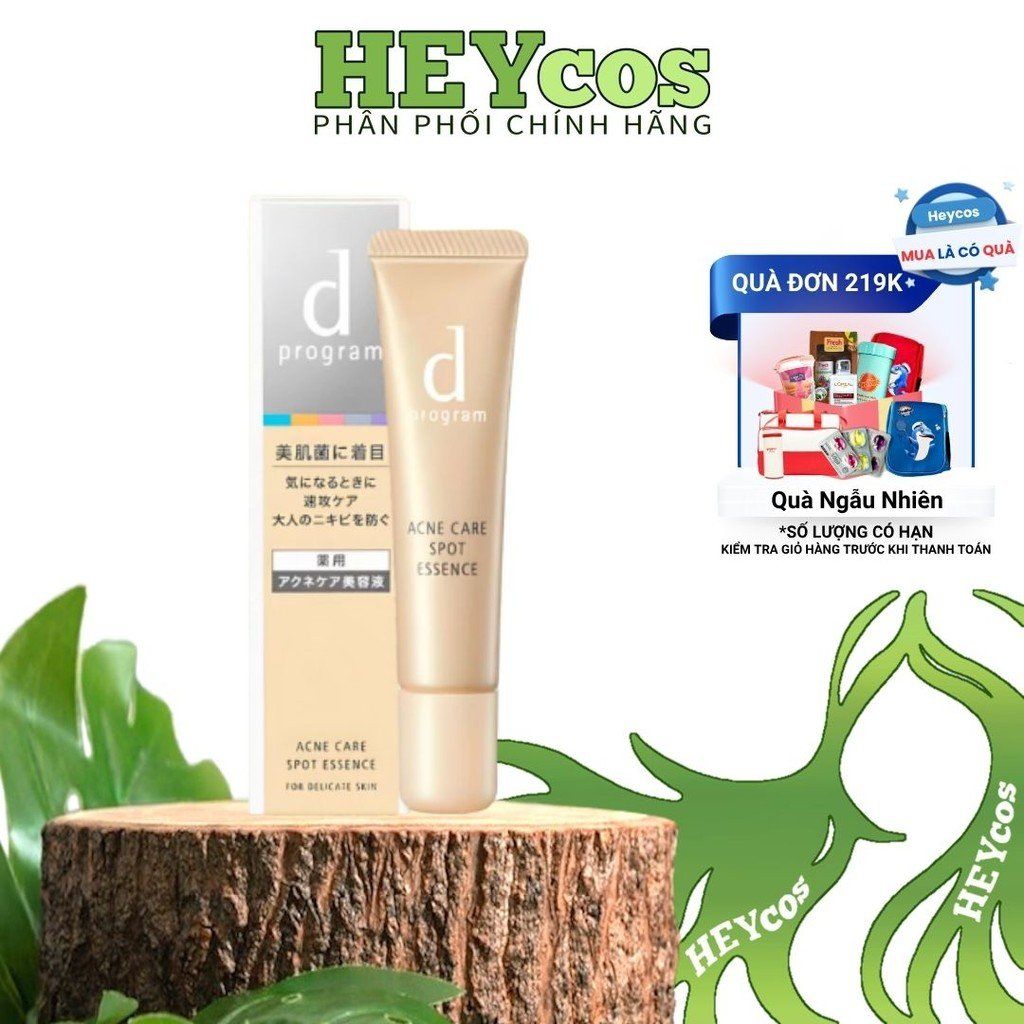 Tinh chất giảm mụn và làm mờ vết thâm D Program Acne Care Spot Essence 15g