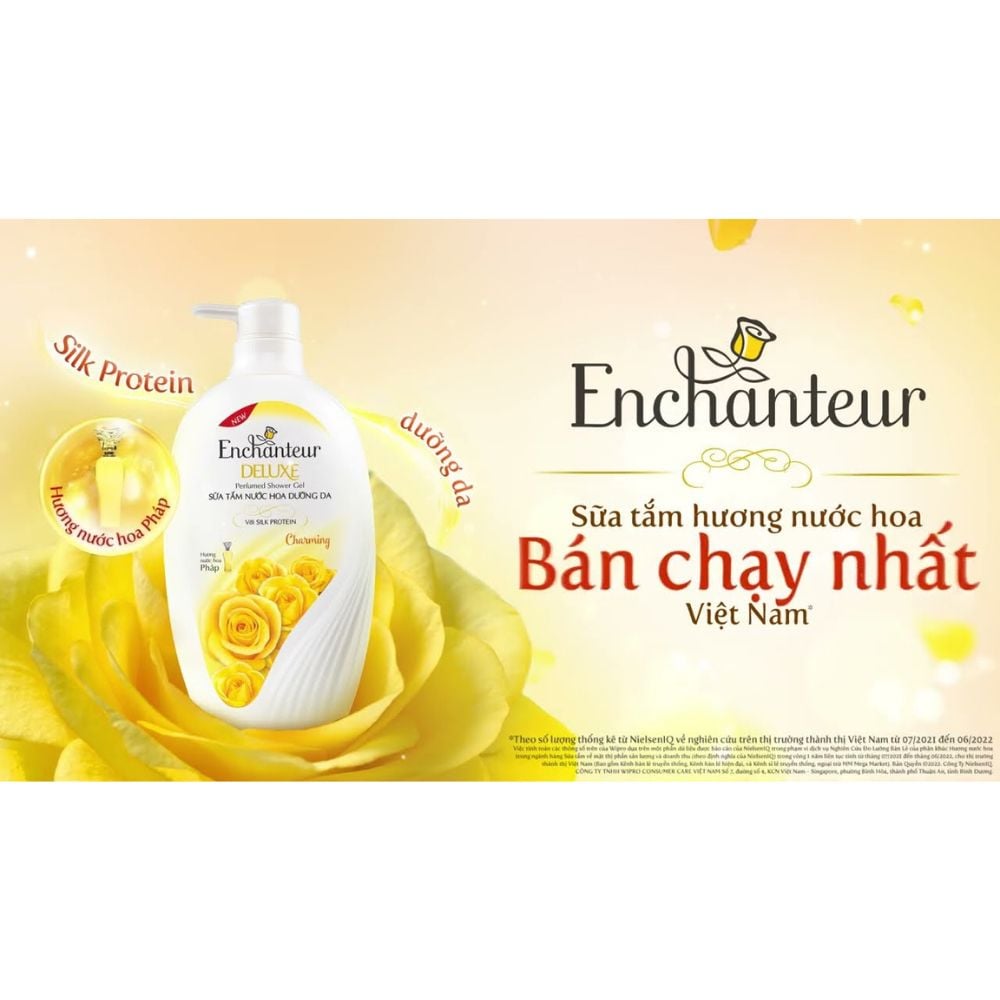  Sữa tắm nước hoa Enchanteur 180g | HEYCOS 