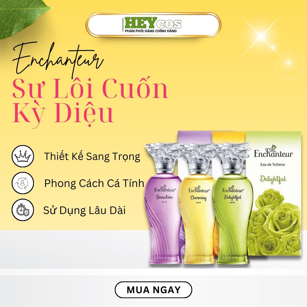  Nước Hoa Cao Cấp Enchanteur 50ml | HEYCOS 