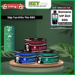 Sáp tạo kiểu tóc Romano Restyleable Wax 68g |HEYCOS