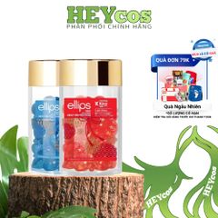 [TẶNG 2 VIÊN SERUM] (Hộp 50 Viên) Serum Dưỡng Tóc Ellips Hair Vitamin Heat Protection