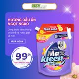  Túi CỰC ĐẠI Nước Giặt Xả MaxKleen Chuyên Dụng Cửa Trước 4.2kg Hương Dấu ấn ngọt ngào |HEYCOS 