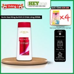 Nước hoa hồng se khít lỗ chân lông và săn chắc da L'Oreal Paris Revitalift Aqua Milky 200ml