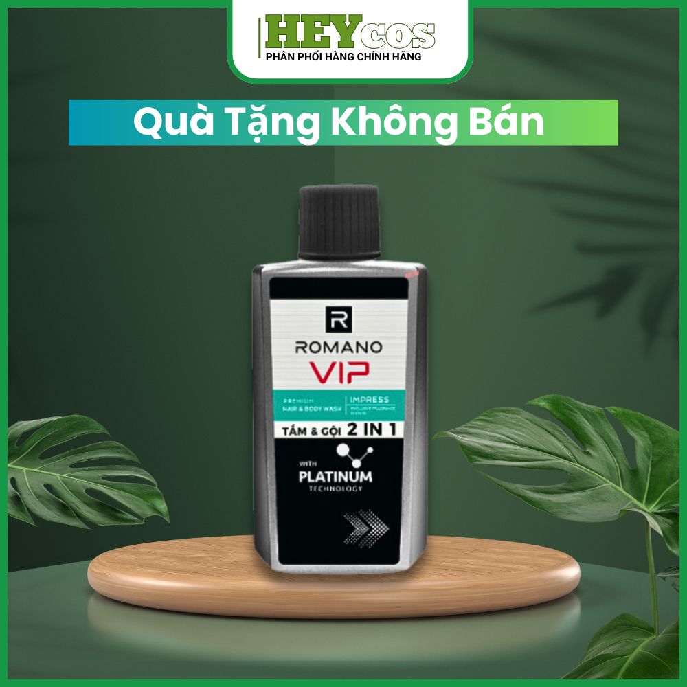 (GIFT) Tắm gội Romano VIP 60g (Mùi ngẫu nhiên)