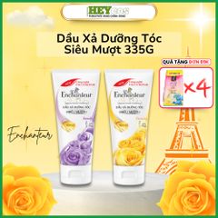 Dầu gội và Dầu xả dưỡng tóc siêu mượt Enchanteur Charming/Sensation Keratin 650g/335g | HEYCOS