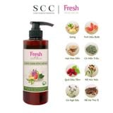  Dầu Gội Fresh Thảo Mộc Dưỡng Sinh 480g (Sạch Gàu Mềm Mượt / Chắc Khỏe Bồng Bềnh) 